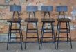 Stylish Swivel Bar Stools for Modern Kitchen or Bar Space