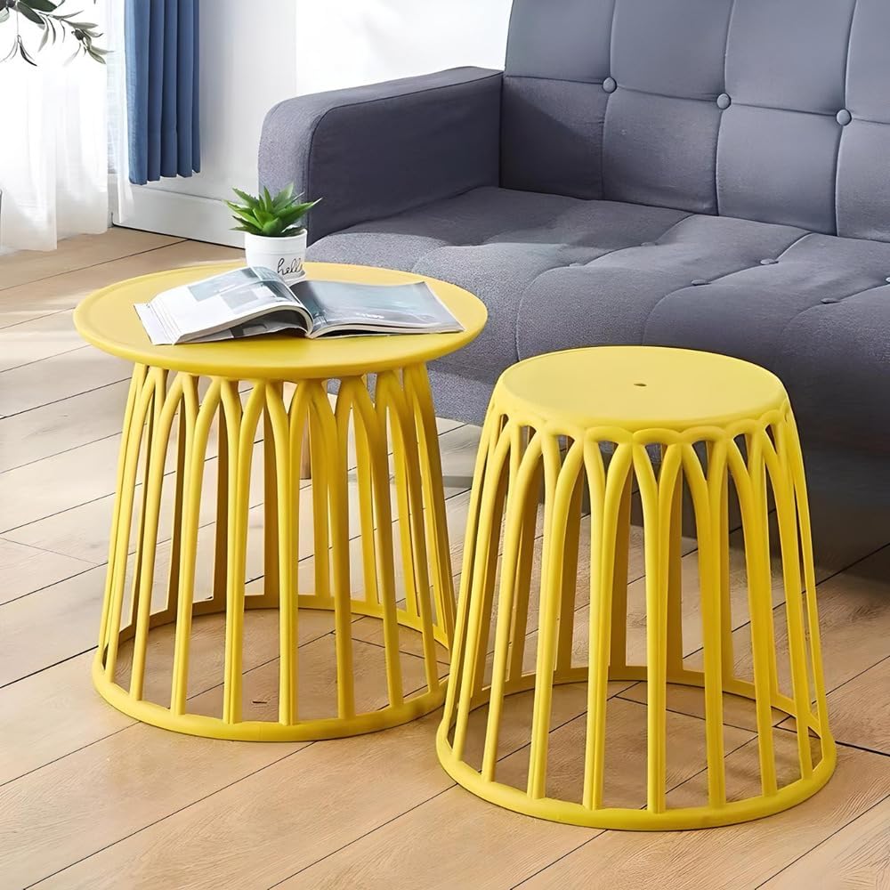 Why We Adore Our Modern Yellow Round Coffee Table: A Review