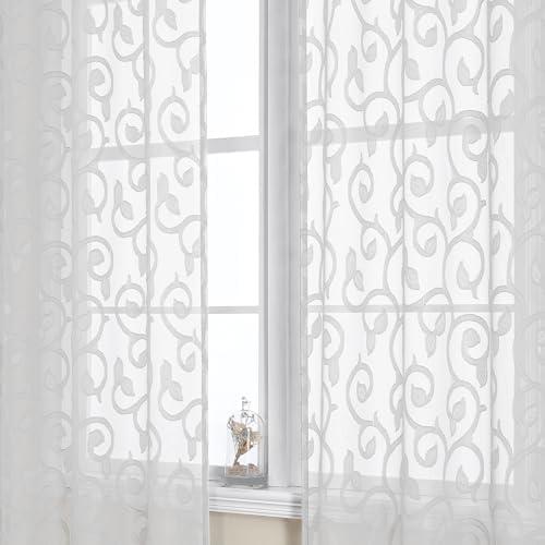 Elegant Sheer Curtains: Light Filtering ⁣& Easy Care Options