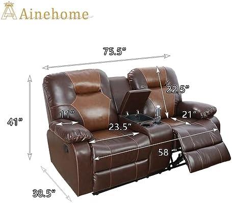 Creating Comfort: Our Experience with​ Ainehome's Leather Recliners