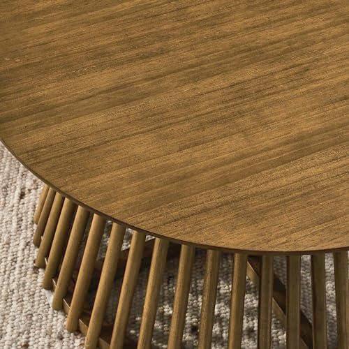 Stylish & Compact: Our Review of the Walnut Brown Coffee Table