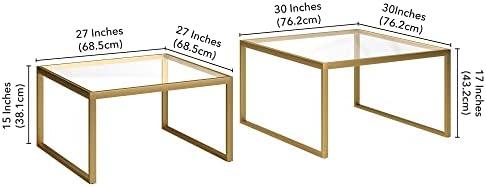 Unpacking Elegance: Our Take on the Henn&Hart Nested Tables