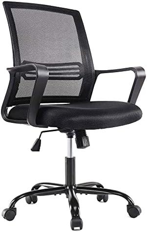 Adjustable Swivel Office Chairs for Comfort & Style