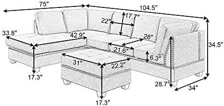 Transform Our Living Space: Review of Harper & Bright ​Sofa Set