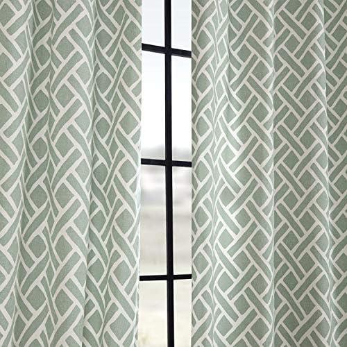 Elevate Our Space with HPD's Stylish Aqua​ Grommet Curtains