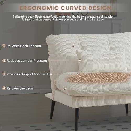 Discover Comfort: Our Experience with the 72'' Corduroy Futon