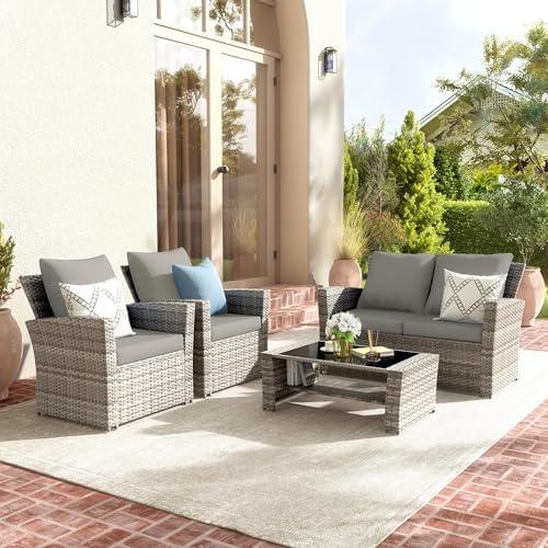 Transforming Our Outdoor Space: A Review of VONZOY's Wicker Set