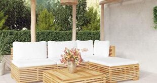 Transforming Our Outdoor Space with the Perfect Teak Lounge Set