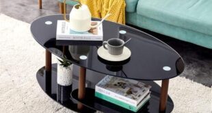 Elegant Nordic Coffee Table: Art Meets Functionality