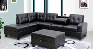 Cozy Comfort: Our Review of the GTU L Shape Faux Leather Sofa