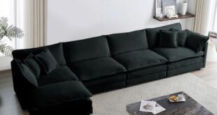 Creating Comfort: Our Experience with the 146.5” Chenille Sofa