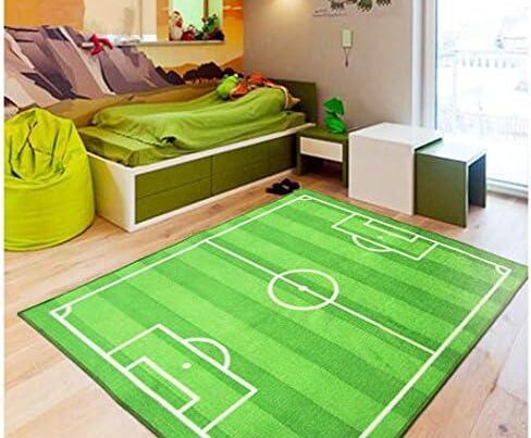 Discovering Our New Soccer Field Rug: Playtime Meets Style!