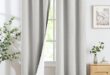 Transforming Our Spaces: A Review of Stylish Gray Blackout Curtains