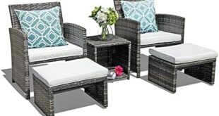 Creating Cozy Outdoor Spaces: Our Review of the OC Rattan Set