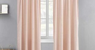 Elevate Our Space: A Review of Levtex Home’s Pink Herringbone Curtain