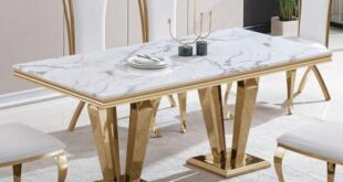 Elevate Our Dining Experience with the Henf Marble Table