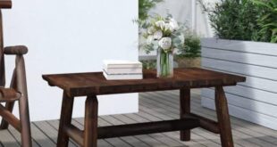 Enhancing Our Outdoor Space: A Review of the Sturdy Spruce Coffee Table