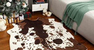 Discovering Comfort: Our Review of the Espiraio Cow Print Rug