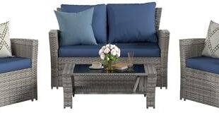 Explore stylish outdoor furniture sets for comfort and durability