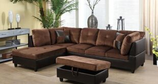 Cozy Comfort and Storage: Our Take on the Brown Sectional Couch