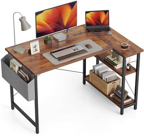 Transforming Our Space: The CubiCubi L-Shaped Desk Review