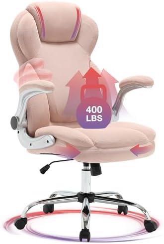 Discover Comfort: Our Take on the Big and Tall Pink Office Chair