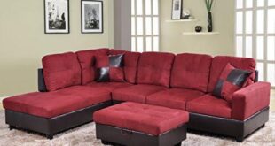 Cozy Comfort: Our Review of the Red Raspberry Sofa Set