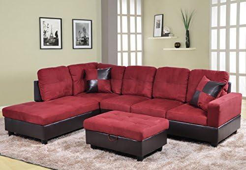 Cozy Comfort: Our Review of the Red Raspberry Sofa Set