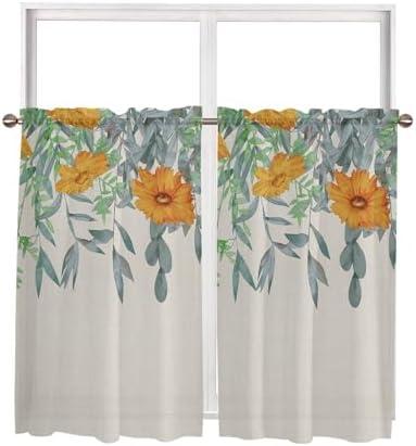 Embracing Spring: Our Review of Orange Floral Sheer Curtains