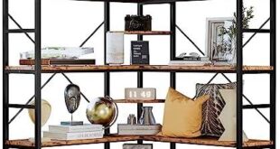 Maximizing Style and Storage: Our Review of the IRONCK Corner Bookcase