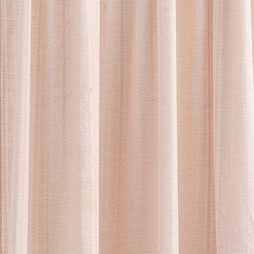 Elevate Our Space: A⁣ Review of Levtex Home's Pink Herringbone Curtain