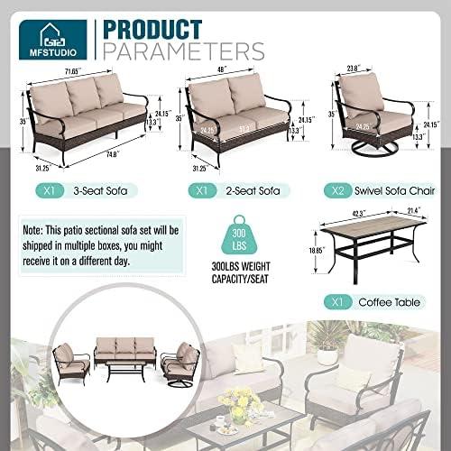 Creating Comfort: Our Review of MFSTUDIO's Patio Furniture Set