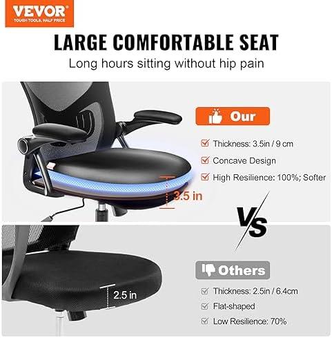 Discover Comfort:​ Our⁤ Review of VEVOR's Ergonomic Office Chair