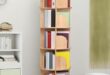 Maximizing Space with Style: Our Take on the 5 Tier Rotating Bookshelf