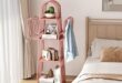 Spice Up Your Space: Our Review of the DOORXIF Pink Bookshelf