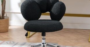 Finding Comfort: Our Review of the Black Teddy Swivel Chair