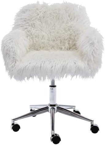 Exploring Comfort and Style: Our Take on the Yoluckea Faux Fur Chair