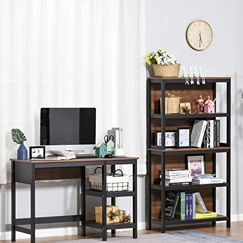 Unlocking Style and Stability: Our Review of ‌HOMCOM's 4-Tier ‍Shelf