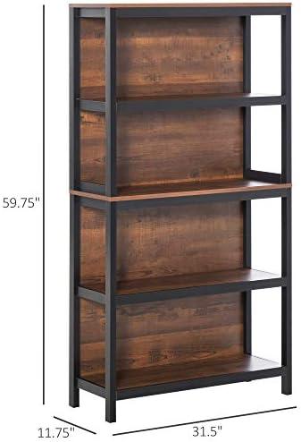 Unlocking Style ⁤and⁢ Stability: Our Review⁣ of ⁣HOMCOM's 4-Tier ⁣Shelf