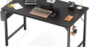 Versatile L-Shaped Executive Desk for Home Office Organization