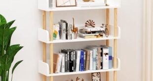 Transforming Spaces: Our Take on the 4-Tier Wooden Bookshelf