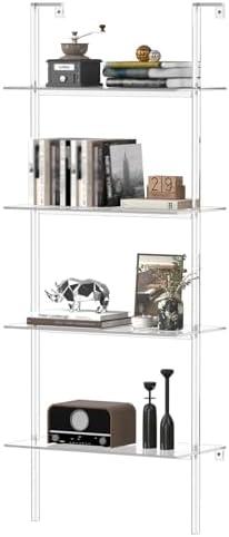 Discovering Style: Our Take on the Acrylic Ladder Bookshelf