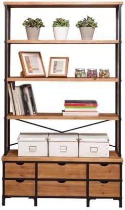 Versatile 4-Tier ​Bookshelf for Modern Home & Office Use