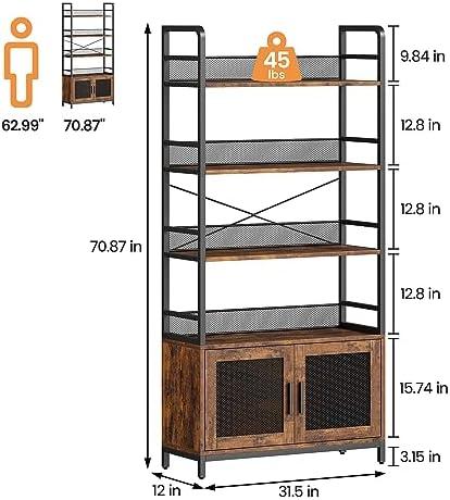 Transforming Spaces: Our⁤ Take⁤ on GAOMON's Rustic Bookshelf