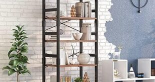 Maximizing Space: Our Take on the 5 Tier Modern Bookcase