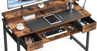 Versatile desks with ample storage for any workspace needs