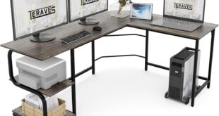 Exploring the Versatility of the Teraves L-Shaped Desk