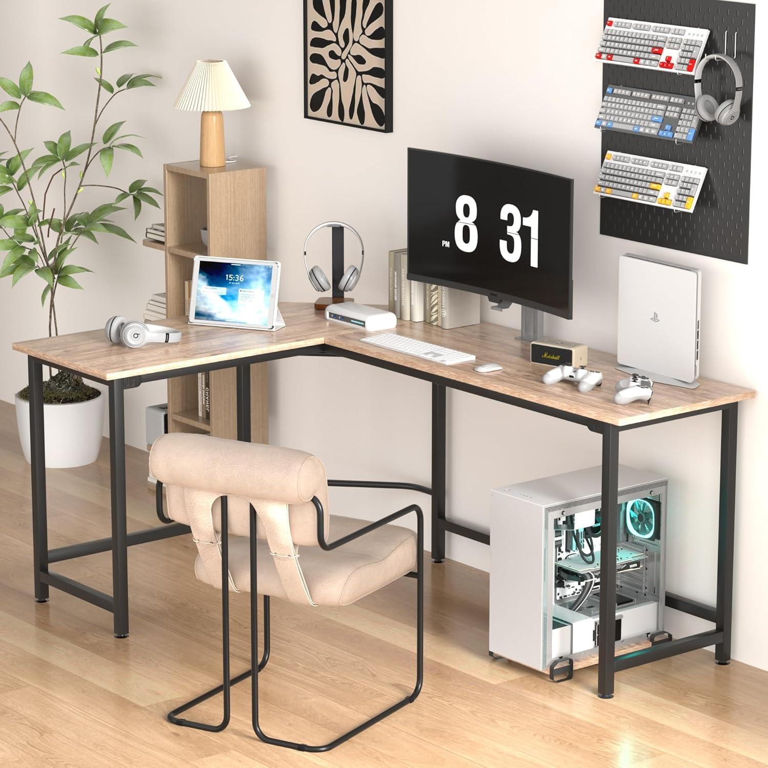 Exploring the VECELO L-Shaped Desk: Our Space-Saving Solution