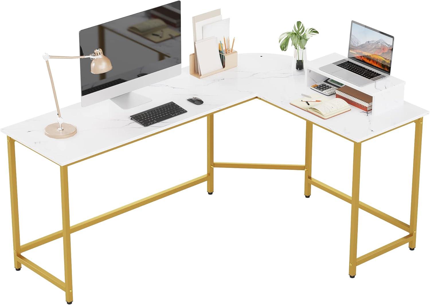 Transforming Our Space: Weehom L Shaped Desk Review