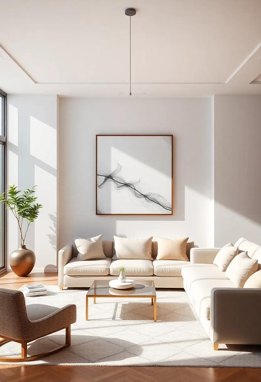 Embracing Elegance: Transform Your Living Room with Minimalist Wall Art